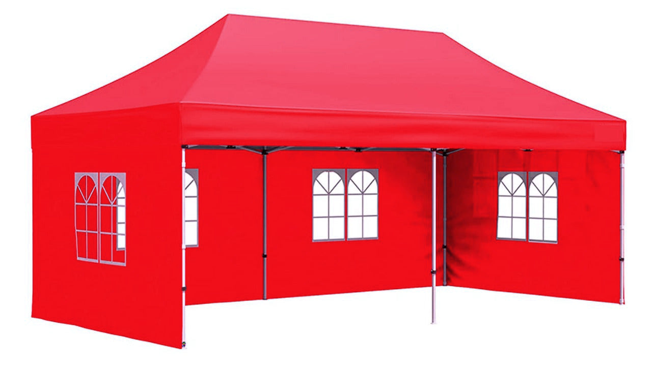 10 x 20 Feet Tent with European Window Side Covers