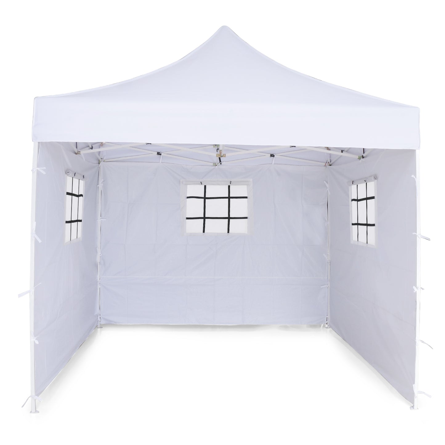 10 x 10 ft ( Premium Quality, 28 kgs, 840 D Fabric) with Netted Window side covers