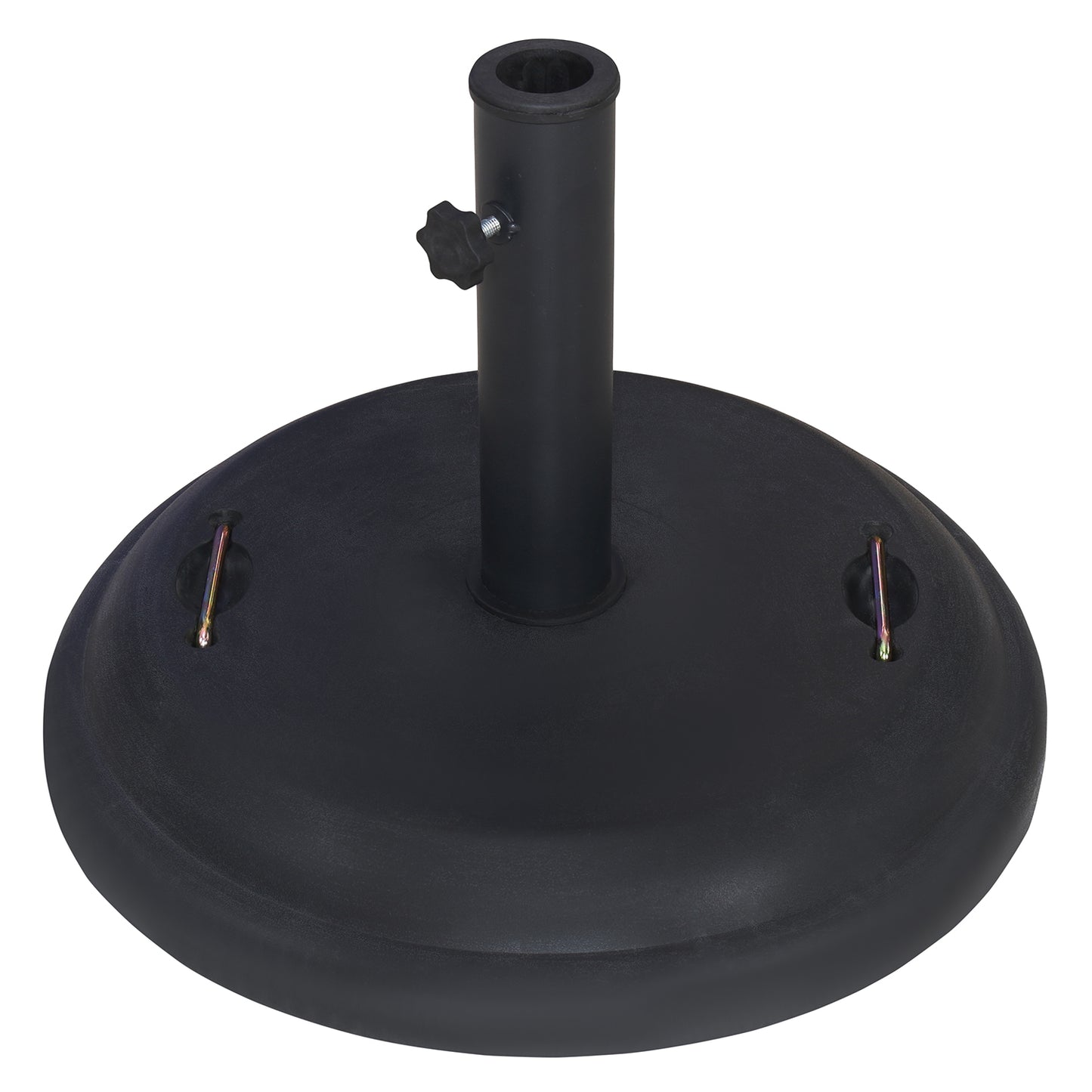 Double Deck Metal Center Pole Umbrella ( with Wooden finish )