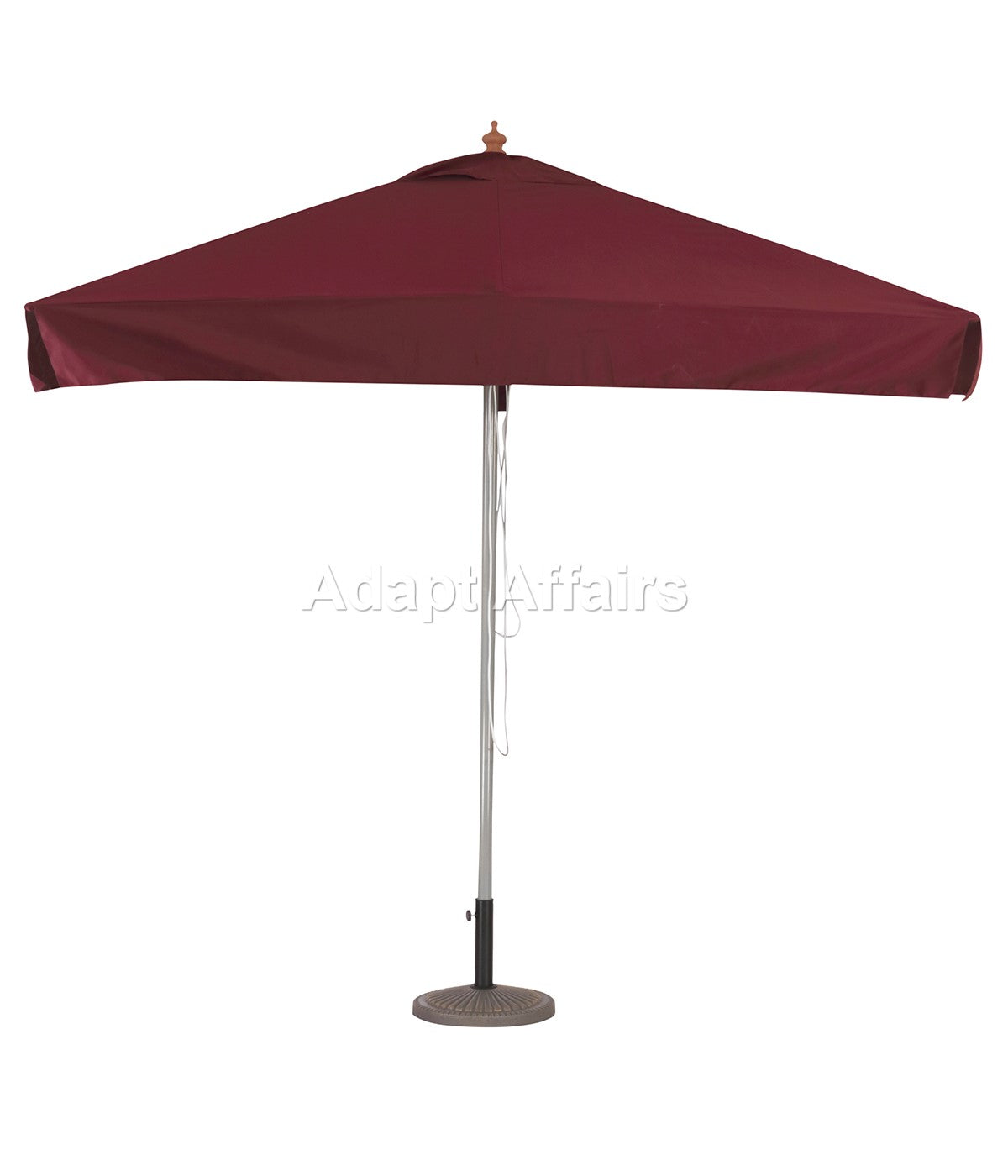 Aluminium Center Pole Square Umbrella