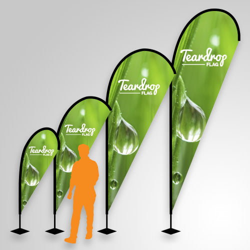 Tear Drop Flags