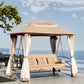 3 Seater Daybed Swing Gazebo