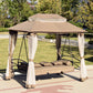3 Seater Daybed Swing Gazebo