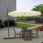 360 Degree Rotating Umbrella + 100 L water base