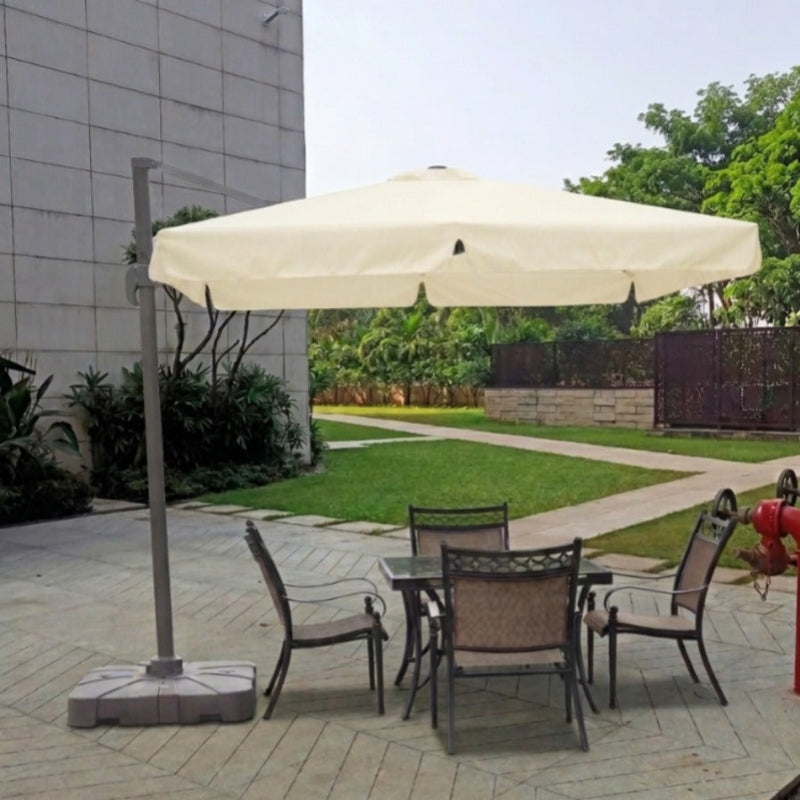 360 Degree Rotating Umbrella + 100 L water base