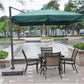 360 Degree Rotating Umbrella + 100 L water base