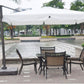 360 Degree Rotating Umbrella + 100 L water base