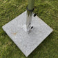 Aluminum Umbrella Single Deck+ 40 kgs Granite base