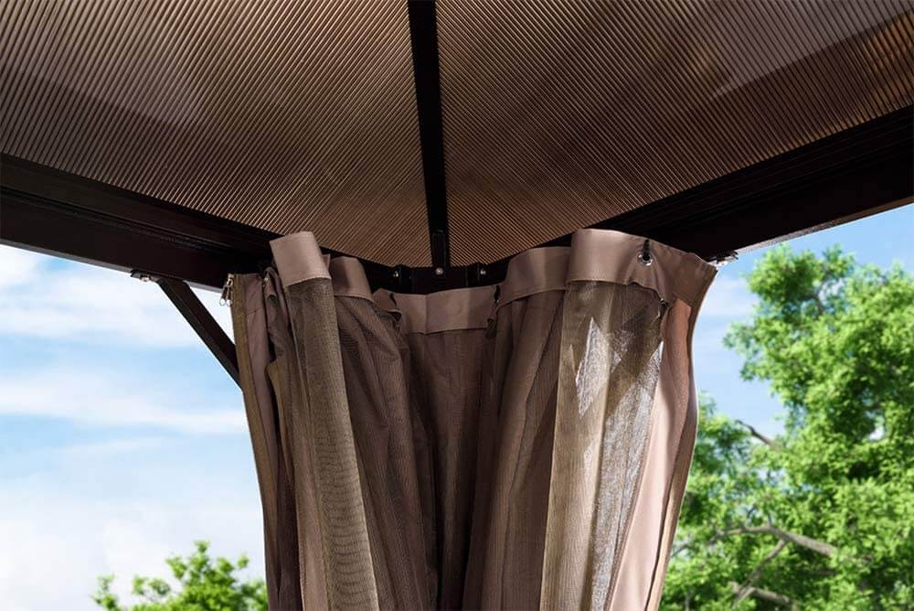 Garden Gazebo with Hardtop