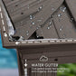 12×20 ft Premium All-Weather Gazebo – Double Roof with Mosquito Net & Curtain