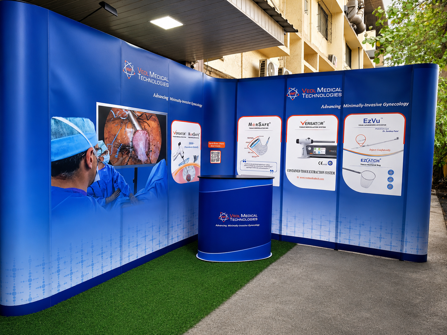 Portable Exhibition Magnetic Pop Up Kit