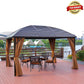 10 x 13 ft Dome Roof All-Weather Gazebo
