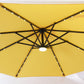 LED Side Pole Umbrella with Water Base ( 65 liters Capacity)