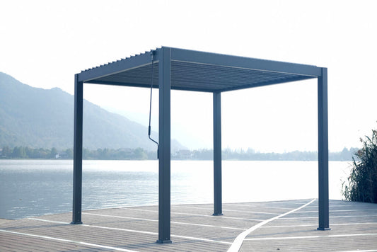 10 x 13 ft Louvered Pergola Awning