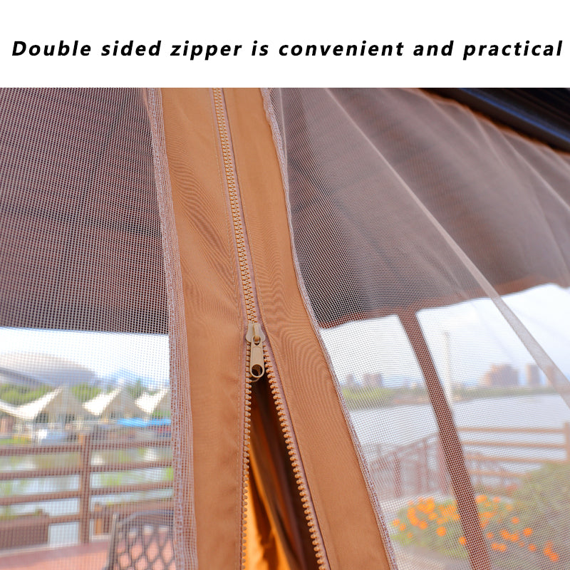 10 x 13 ft Dome Roof All-Weather Gazebo