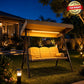 LED Luxury Garden Swing - 3 Seater