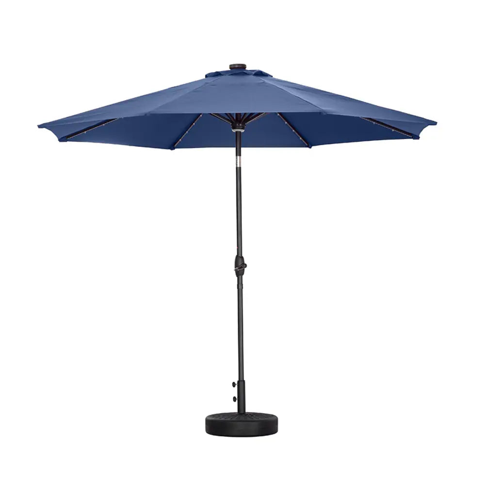 Led Center Pole Umbrella + 25 kgs base