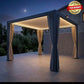 10 x 13 ft Louvered Pergola Awning
