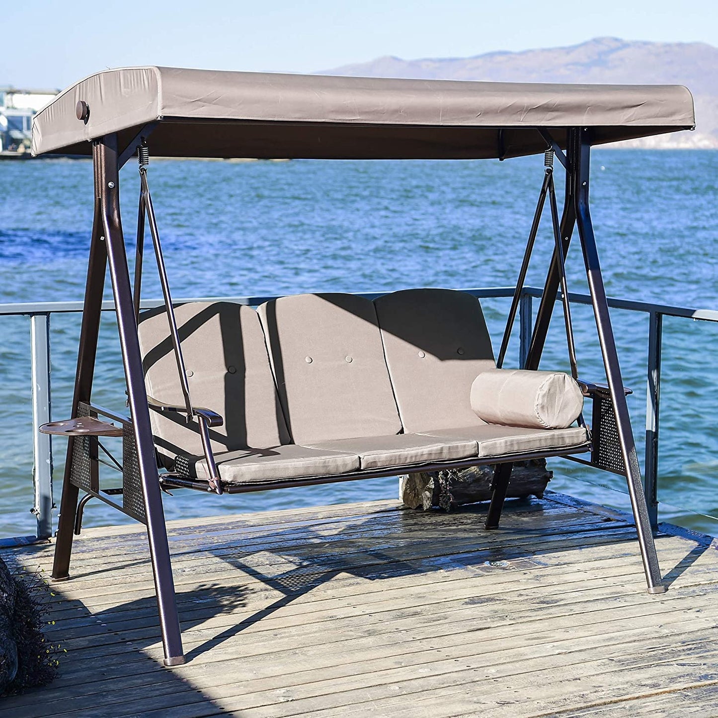 Luxury 3 Seater Garden Swing