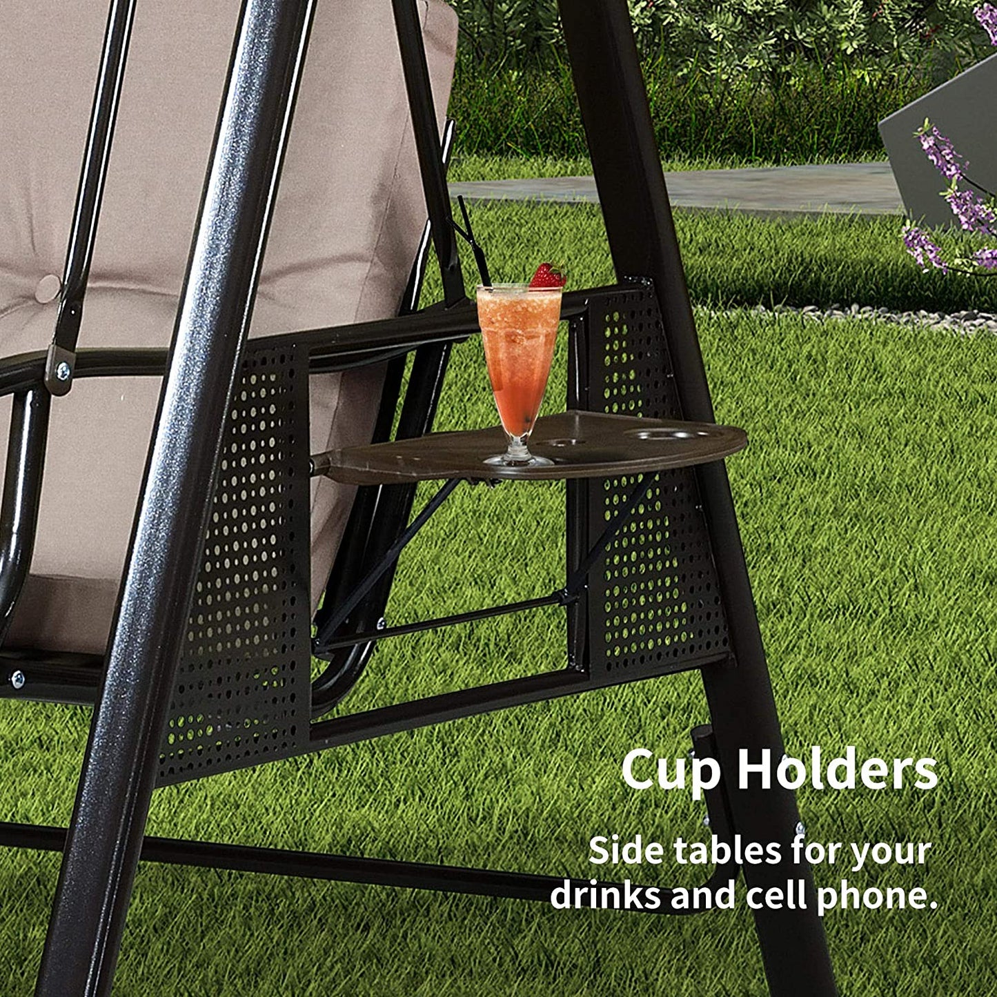 Luxury 3 Seater Garden Swing