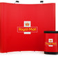 Portable Magnetic Pop Up kit with Podium