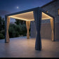 10 x 13 ft Louvered Pergola Awning