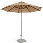 Aluminum Umbrella Single Deck+ 40 kgs Granite base