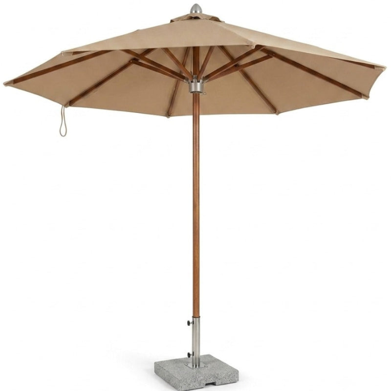 Aluminum Umbrella Single Deck+ 40 kgs Granite base