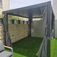 10 x 13 ft Louvered Pergola Awning