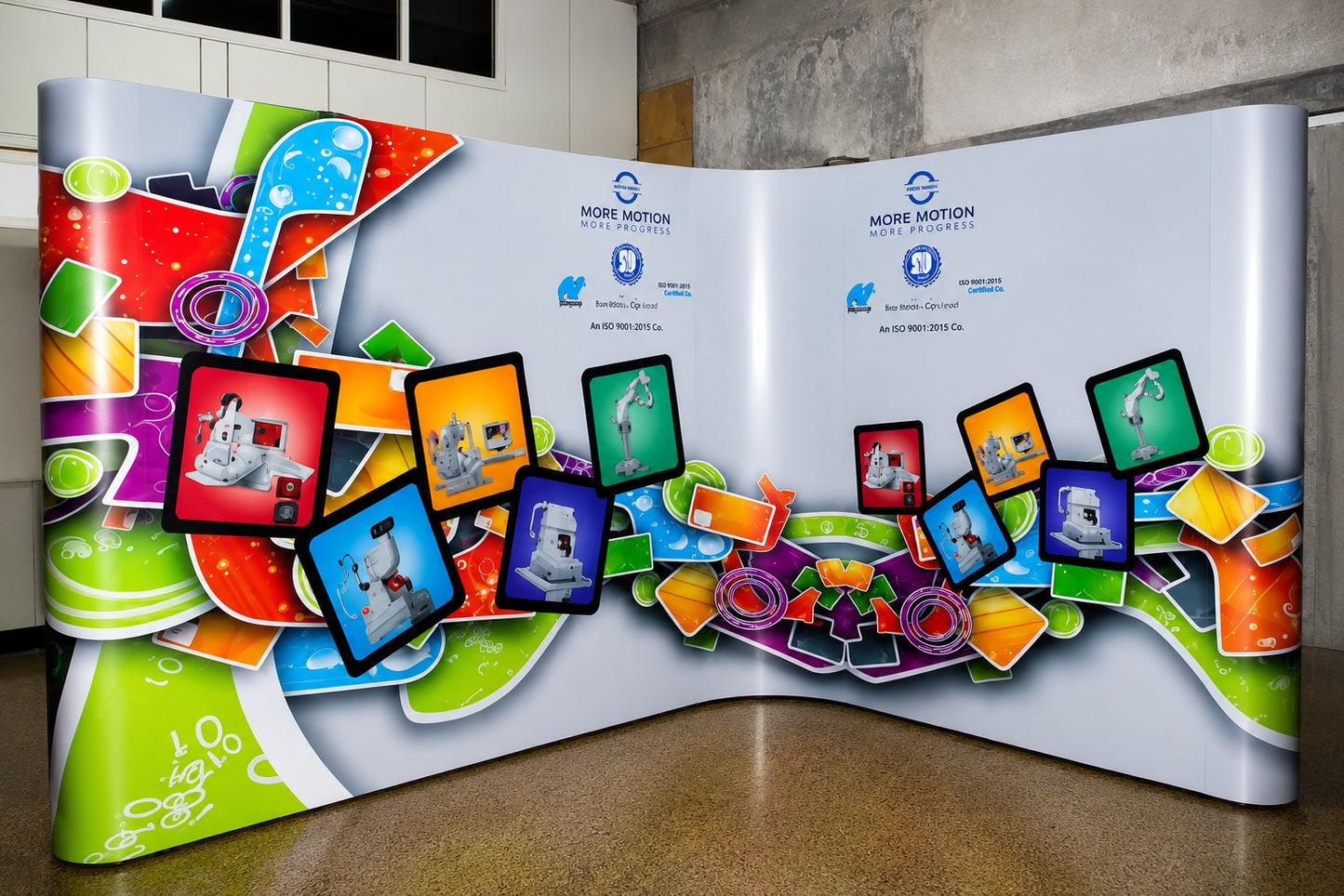 Portable Exhibition Magnetic Pop Up Kit