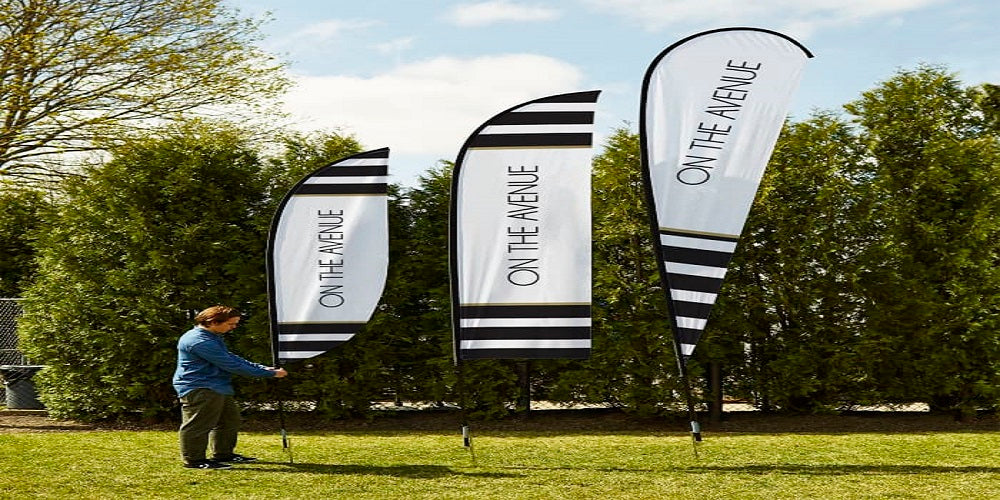 Promotional Flags by Adapt Affairs Solutions