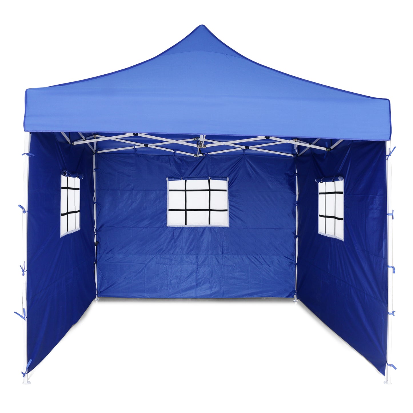 Gazebo Tent 10 x 10 feet with Netted Window side covers - Premium Quality