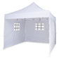Gazebo Tent 10 x 10 feet with Netted Window Side cover - Regular Quality