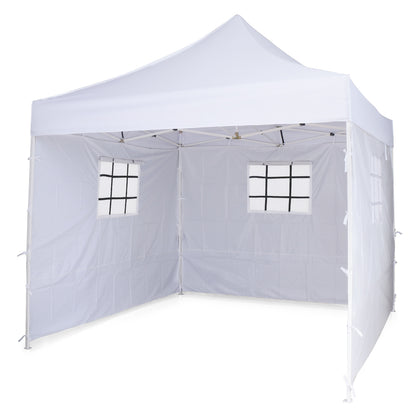 Gazebo Tent 10 x 10 feet with Netted Window side covers - Extra premium Quality